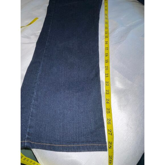 NYDJ Embellished High Waist Boot Cut Jeans - Women's Size 10 - Made in USA - Picture 9 of 11